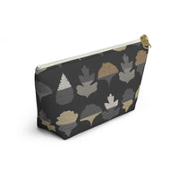 Frond Accessory Pouch w T-bottom in Black